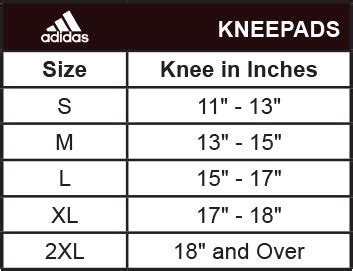 cheap adidas basketball knee pads|Adidas knee pad size chart.